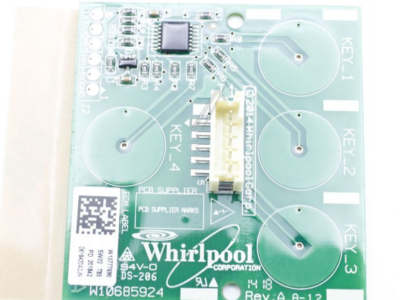 platine de commande TACTILE FOUR IKEA WHIRLPOOL 481010777690