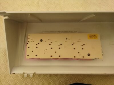 carte commandes et voyants INDESIT WITXL 129