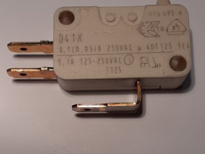 Micro-rupteur (ou microswitch) 3 cosses D41X