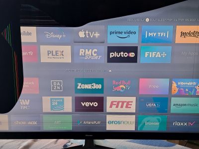 Carte T-CON TV Hisense 55U8QF / 55U82QF Réf: RSAG7 .820 .960