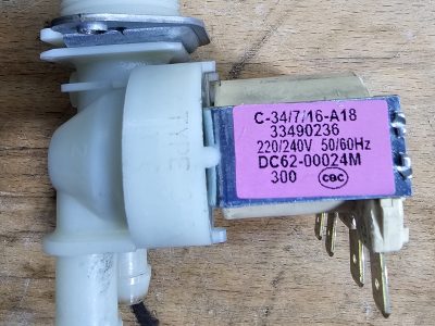 Electrovanne DC62-00024M pour Lave linge SAMSUNG