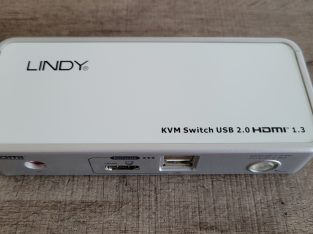 Switch KVM Lite HDMI USB 2 Marque Lindy