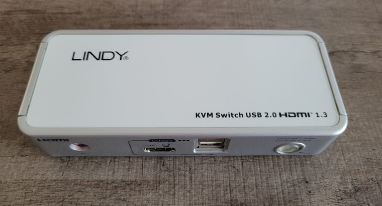 Switch KVM Lite HDMI USB 2 Marque Lindy